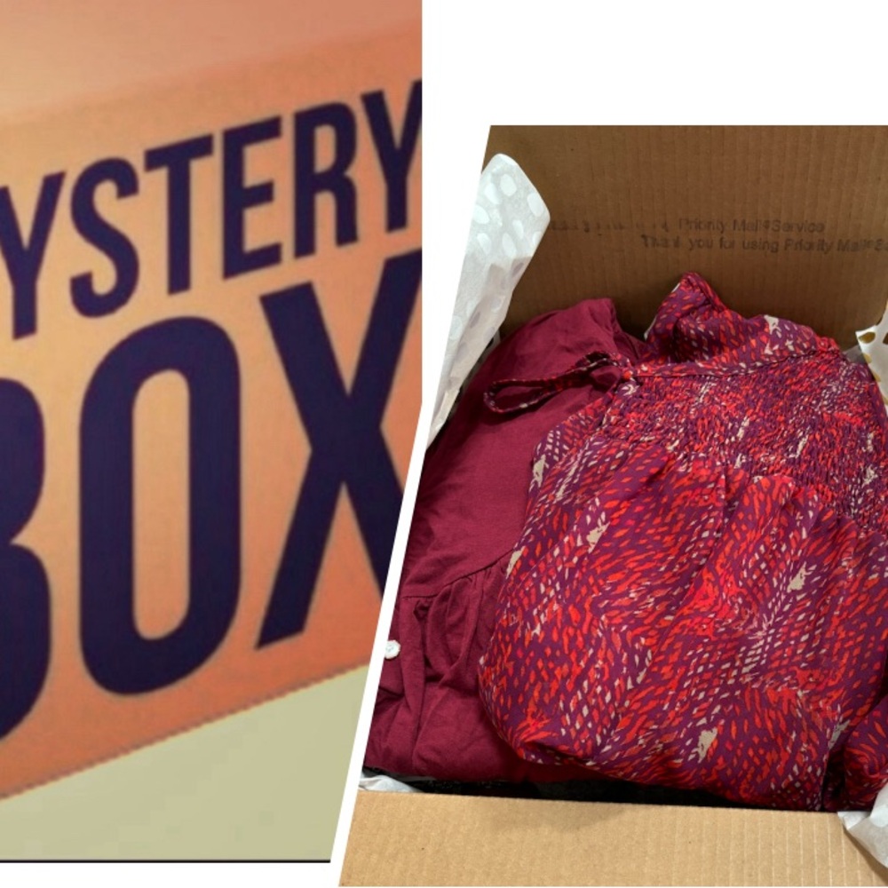 MYSTERY BOX WOMENS SIZE 4x CLOTHING BUNDLE FOR RESALE Or SELF MB45 5 Lb